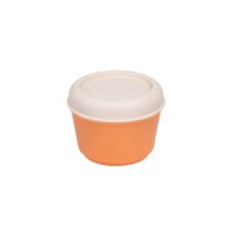 Milan The Fun Fiambrera Hermetica Redonda de 0.25L - Libre de BPA - Tapa de Rosca - Apto para Microondas