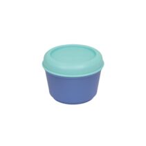 Milan The Fun Fiambrera Hermetica Redonda de 0.25L - Libre de BPA - Tapa de Rosca - Apto para Microondas
