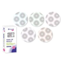 Bismark Mandalas Rollo de Papel Regalo - Medidas 70cmx200cm - 5 Diseños Diferentes
