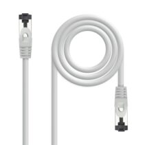 Nanocable Cable Red Latiguillo Cat.8.1 2Ghz LSZH SSTP AWG26 - Longitud 5m - Color Gris