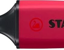Stabilo Boss Naturecolors Wildflower Edition Marcador Fluorescente - Trazo entre 2 y 5mm - Tinta con Base de Agua - Color Rojo Borgoña