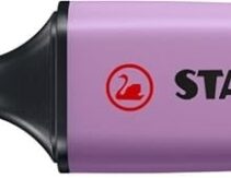 Stabilo Boss Naturecolors Wildflower Edition Marcador Fluorescente - Trazo entre 2 y 5mm - Tinta con Base de Agua - Color Lila Grisaceo