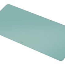 Leitz Alfombrilla de Escritorio Grande 80x40cm - Espesor 2mm - Antideslizante - Impermeable - Color Verde Menta