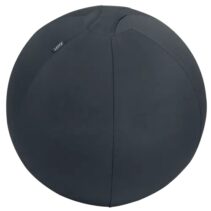 Leitz Ergo Active Balon de Asiento Antideslizante 55cm - Asa de Transporte Resistente - Carga Maxima de 120kg - Funda Lavable - Color Gris Oscuro