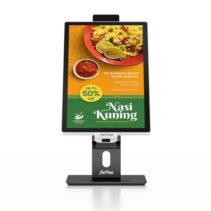 AVPos Kiosko Autoservicio Sobremesa CD22 - 22 Pulgadas Tactil - I3 10th - 8GB Memoria - SSD 256GB - Escaner 2D - WIFI - Color Negro