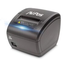 AVPos K90W Impresora Termica Tickets - Velocidad 300mm/s - Avisador Luminoso y Acustico - Cortador Automatico - USB