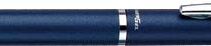 Pentel Energel High Class Boligrafo de Tinta Gel 0.7mm - Trazo 0.35mm - Recargable - Cuerpo Metalico - Color Azul Oscuro