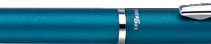 Pentel Energel High Class Boligrafo de Tinta Gel 0.7mm - Trazo 0.35mm - Recargable - Cuerpo Metalico - Color Azul Claro