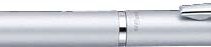 Pentel Energel High Class Boligrafo de Tinta Gel 0.7mm - Trazo 0.35mm - Recargable - Cuerpo Metalico - Color Plata