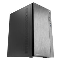 Tacens Anima ACX Minitorre - Ventilador Ultrasilencioso de 12cm - Soporte MicroATX/Mini-ITX - Estetica Minimalista y Elegante - 6 Bahias - 320x146x332mm - Color Negro
