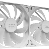 Tacens Anima AF12X2 Pack de 2 Ventiladores de 120mm - Rodamientos Fluxus - Color Blanco
