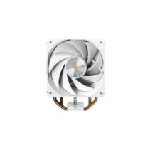Mars Gaming MCPU-X4 Disipador CPU con 230W de Potencia - Ventilador PWM de 120mm - 4 Heatpipes HCT - Aletas de Aluminio - 120x68x154mm - Color Blanco