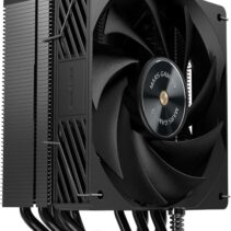 Mars Gaming MCPU-X5 Disipador CPU con 280W de Potencia - Ventilador PWM de 120mm - 5 Heatpipes HCT - Rendimiento Ultrasilencioso - Color Negro