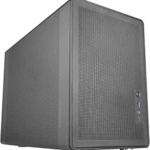 Mars Gaming MC-XPRO Minitorre Ultracompacta - Soporte MicroATX/Mini-ITX - Rejilla de Refrigeracion 360° - Ventilador Trasero de 120mm - 4 Ranuras de Expansion - 392x196x289mm - Color Negro