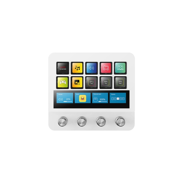 Mars Gaming MSD-PRO Dispositivo de Control para Retransmisiones/Streaming