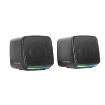Mars Gaming MS-PRO Altavoz Compacto de 10W - Alimentacion USB - Luces RGB - Jack 3.5mm - Cable de 80cm - Color Negro