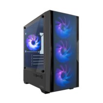 Coolbox GM220 MPFusion Caja Torre Micro ATX - Lateral Cristal Templado - Tamaño HDD 2.5"