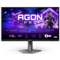 AOC AGON PRO AG276QZD2 Monitor 26.7" QD-OLED QHD 240Hz HDR400 - Respuesta 0.03ms - Altavoces 10W - Ajustable en Altura