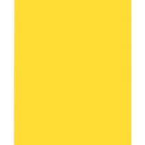 Elba Gio Pack de 50 Subcarpetas de Cartulina 230gr - Formato A4 - Ranura para Fastener - Color Amarillo Intenso