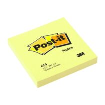Post-it Bloc de 100 Notas Adhesivas Removibles Canary Yellow 76x76mm - Papel con Certificacion PEFC - 7100103157