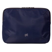 Oxford Identity Executive Funda/Maletin para Portatiles hasta 15.5" - 2 Compartimentos y 4 Bolsillos - Cierre de Cremallera - 38x29x5cm - Color Azul Marino