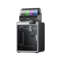 Creality K2 Combo Impresora 3D Cerrada + Unidad CFS - Volumen 26x26x26cm - Impresion de Alta Velocidad de hasta 600mm/s - Doble Camara IA - USB
