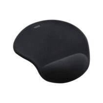 Tooq TQMP1001-B Alfombrilla Raton Ergonomica - Reposamuñecas de Gel - Superficie Suave