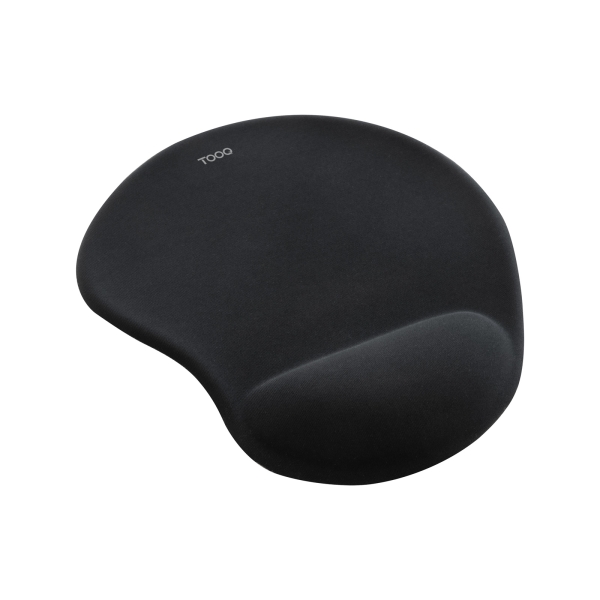 Tooq TQMP1001-B Alfombrilla Raton Ergonomica - Reposamuñecas de Gel - Superficie Suave