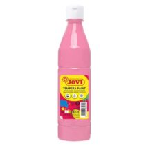Jovi Tempera Paint Tempera Liquida 500ml - Base Agua - Lista para Usar - Alto Poder Cubriente - Secado Rapido - Excelente Fluidez - Adherencia en Multiples Superficies - Color Rosa