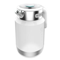 Cecotec ThermoSense 600 Touch White Hervidor de Agua Electrico - 2200W - Capacidad 1.7L - Tactil - Ajuste Temperatura de 40 a 100°C - Libre de BPA - Filtro Desmontable - Autoapagado - Color Blanco