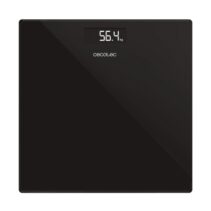 Cecotec Surface Precision Bascula Corporal - Tecnologia Autoencendido - Funciona con Pilas - Seguridad con Agarre - Facil de Usar - Combina Estilo y Funcionalidad - 300x300mm - Color Negro