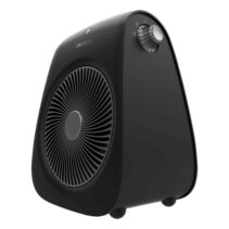Cecotec ReadyWarm 2000 Max Force Calefactor Electrico - 2000W - 3 Modos - Termostato - Uso en Estancias de 20m2 - Portatil con Asa - Funcion de Seguridad Autoapagado - Color Negro