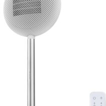 Cecotec ReadyWarm 2100 Sun Calefactor Ceramico - 2000W - Control Tactil y Remoto - Oscilacion Automatica - Termostato Regulable - Mando a Distancia - Seguridad contra Sobrecalentamiento - Color Blanco