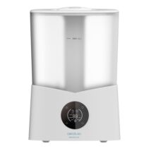Cecotec BreezeCare 2600 Light Smart Humidificador de Aire - 25W - Deposito 3.2L - 260ml/h - Cobertura hasta 40m2 - Tactil - 3 Velocidades - Temporizador - LED - 19.8x18x29cm - Color Blanco