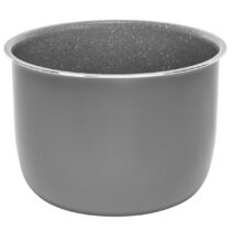 Cecotec Excelsior Cubeta Ceramica para Ollas GM de 6L - Material Ceramico Resistente - Antiadherente Tricapa - Facil Limpieza - Color Gris