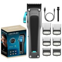 Cecotec PrecisionCare Expert Diamond Cortapelos Inalambrico - Fabricados en Metal Resistente - Control Preciso en Cortes - Uso Profesional y Domestico - Ajuste de Longitud - 2500mAh - Color Negro