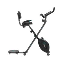 Cecotec DrumFit X-Bike 3000 Neo Pro Bicicleta Estatica Plegable - Pantalla LCD - Sillin Acolchado y Respaldo - Soporte para Dispositivos - Resistencia Magnetica - Ruedas de Transporte - Color Negro