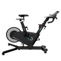 Cecotec Drumfit Indoor Professional Incline Bicileta Estatica - Pantalla LCD - Resistencia Magnetica - Inclinacion Motorizada 16 Niveles - Volante de 10kg - Manillar y Sillin Regulables - Color Negro