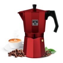 Cecotec Mokclassic 900 Cafetera Italiana para 9 Tazas - Aluminio Fundido - Apta para Gas