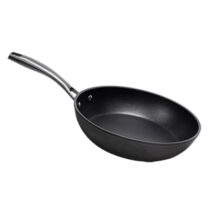 Cecotec Polka Fantasy Silver Sarten de Aluminio Forjado de 28cm - Antiadherente - Mango Remachado Acero Inoxidable - Apta para Horno 230°C - Compatible con Induccion - Apto Lavavajillas - Color Negro