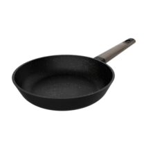 Cecotec Polka Excellence Force Sarten de Aluminio Fundido de 28cm - Teflon Antiadherente - Libre de PFOA - Apto para Lavavajillas - Compatible con Induccion - Fondo Indeformable de 5mm - Color Negro