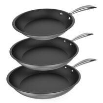 Cecotec Polka Classy Steel Pack de 3 Sartenes de 20