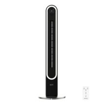 Cecotec EnergySilence 9090 Skyline Smart Light Ventilador de Torre de 42" de Altura - 60W - Tactil - Pantalla LED - Luz LED - 6 Velocidades - 3 Modos - Temporizador - Oscilacion de 150º - Color Negro