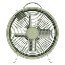 Cecotec EnergySilence 400 RetroDesk Ventilador de Sobremesa con 4 Aspas - 25W - Diametro de 20cm - 2 Velocidades - Uso Sencillo e Intuitivo - Base Segura y Estable - Color Menta