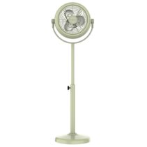 Cecotec EnergySilence 250 ClassicStyle Ventilador de Pie con 3 Aspas - 25W - Diametro de 10" - Inclinacion Ajustable - 2 Velocidades - Elegante y Minimalista - Rejilla Protectora - Color Menta