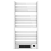 Cecotec ReadyWarm 9770 Toallero Electrico - 2000W - Calefactor Ceramico - Pantalla LED - Mando a Distancia - Temporizador 24H - Proteccion IPX4 - Ajuste de Temperatura - Color Blanco