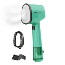 Cecotec IronHero V-1500 Essential Plancha de Vapor Vertical - 1500W - Vapor Continuo 25g/min - 2 Modos - Suela Ceramica - Sistema Autoapagado - Cepillo Quitapelusas - Color Verde
