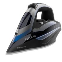 Cecotec IronHero 3200 i-Pump Plancha de Ropa - 3200W - Bomba de Agua Automatica - Vapor Continuo 75g/min - Golpe de Vapor 285g/min - Sistema Antigoteo y Antical - Autoapagado - Color Negro y Azul