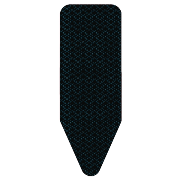 Cecotec StrongBoard 100 Boracay Funda para Tabla de Planchar - Algodon 100% - Mejor Transpiracion - Espesor 4mm - Proteccion Ignifuga - Ajustable - Color Negro