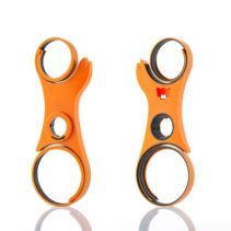 Innovagoods Abridor Multifuncion 5 en 1 - Ergonomico - Reduce Esfuerzos - 24.5x9x2cm - Color Naranja